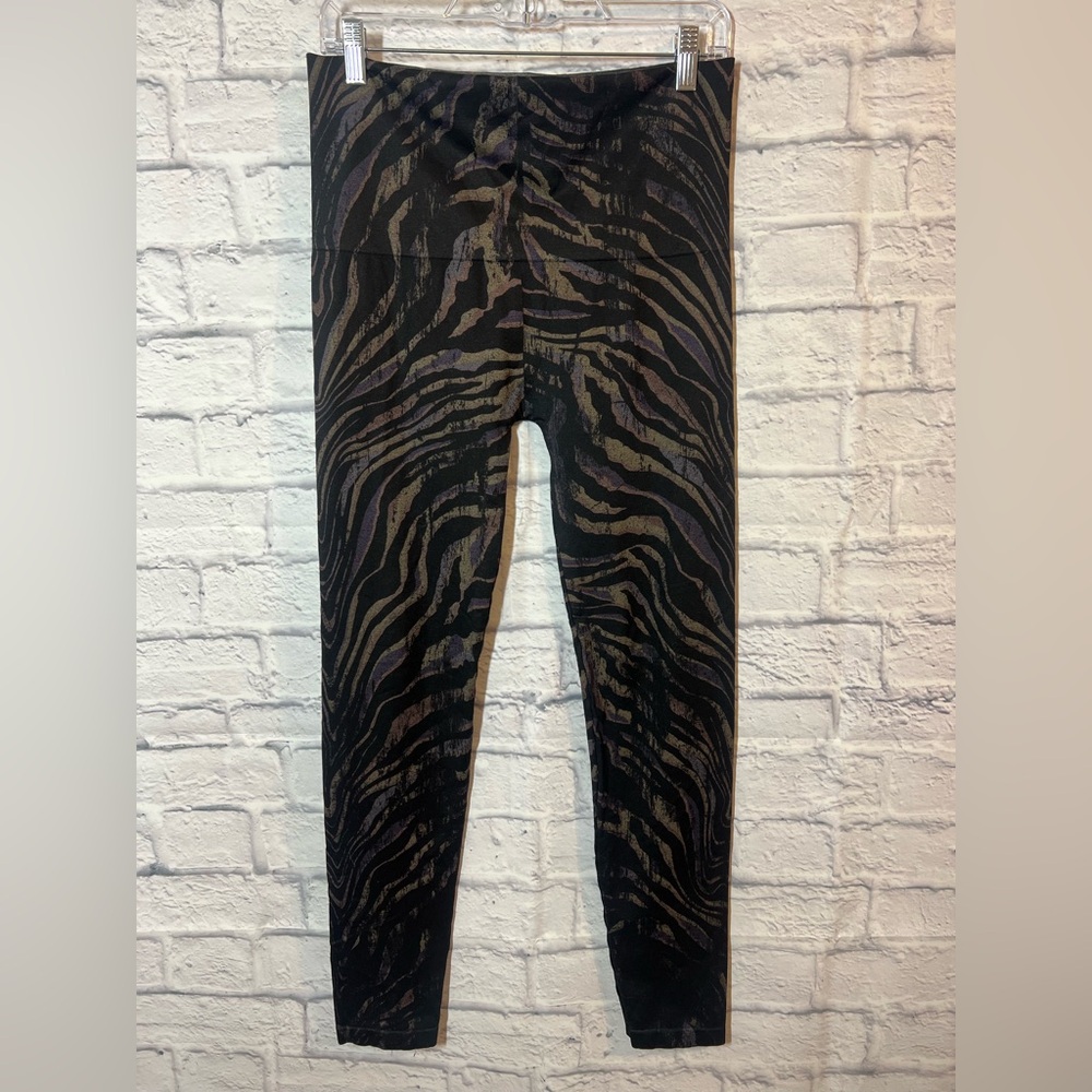 MRena Zebra Print Leggings, One Size